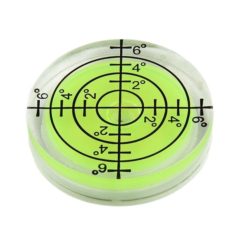 Taskar 1-1/4" (32mm) Precision Bullseye Round Bubble Spirit Level - 3 Pack - Image 4